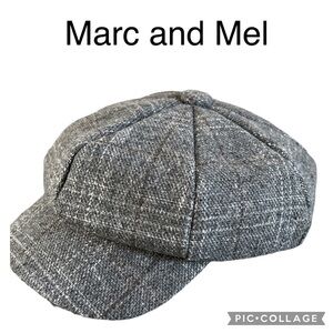 Marc and Mel vintage men gray golf Newsies hat